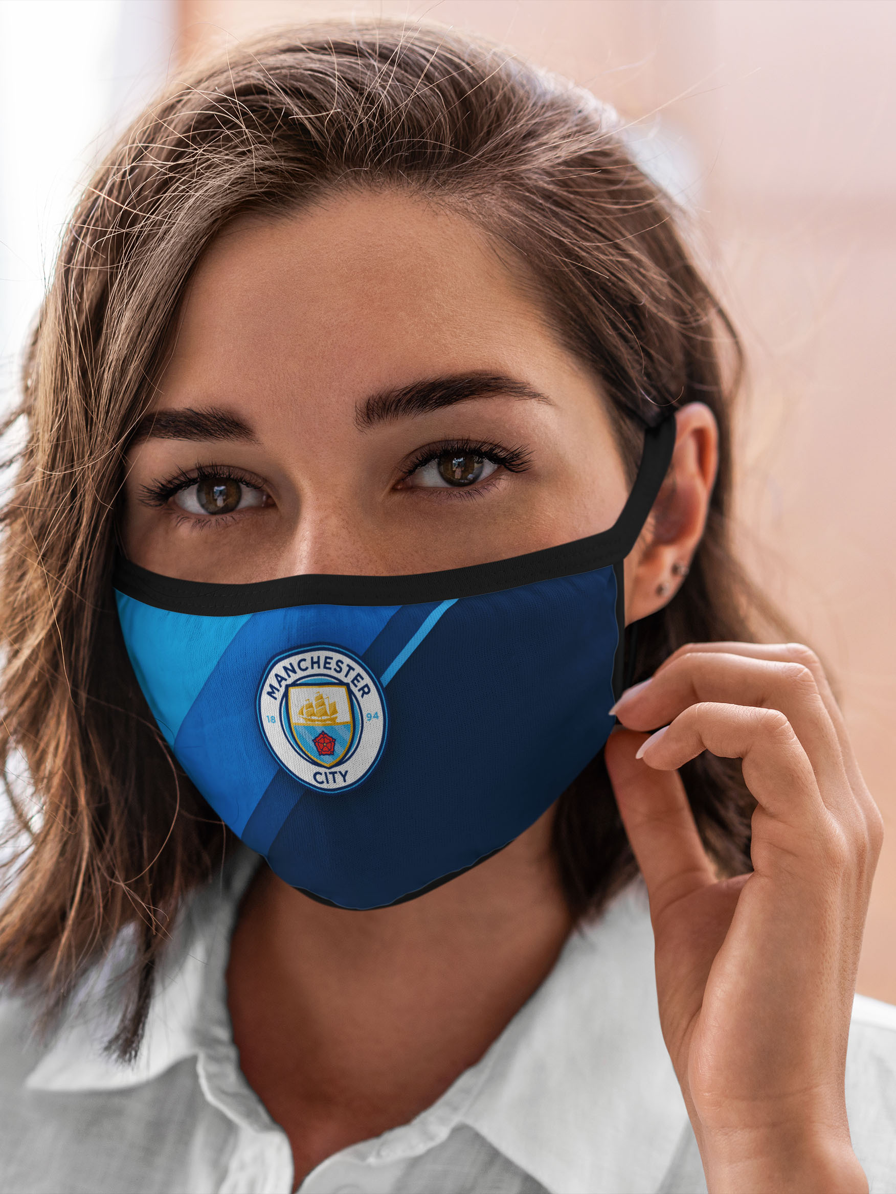 

Многоразовая маска унисекс Burnettie Manchester City Манчестер Сити, Разноцветный, Manchester City Манчестер Сити