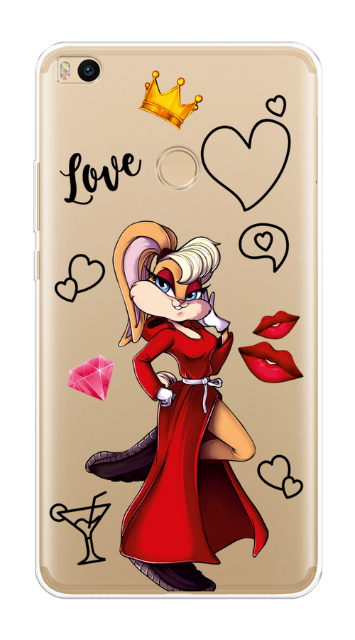 

Чехол на Xiaomi Mi Max 2 "Rich Lola Bunny", Красный;бежевый;оранжевый, 32150-6