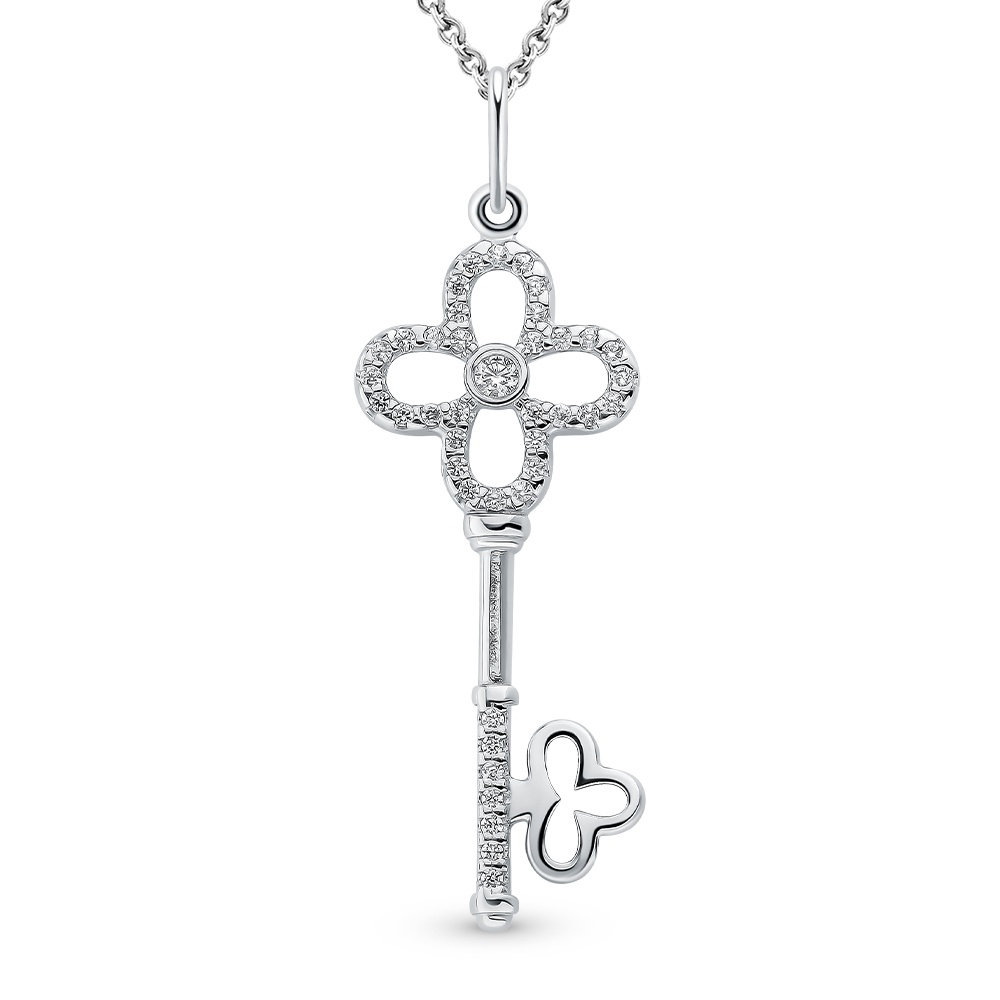 

Подвеска из серебра с фианитом 585Gold 703006299, 703006299