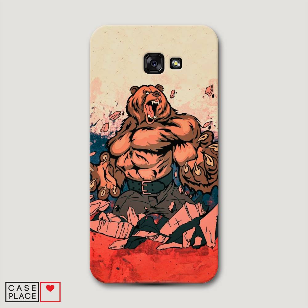 

Чехол Awog "Медведь с флагом РФ" для Samsung Galaxy A7 2017, 20920-1