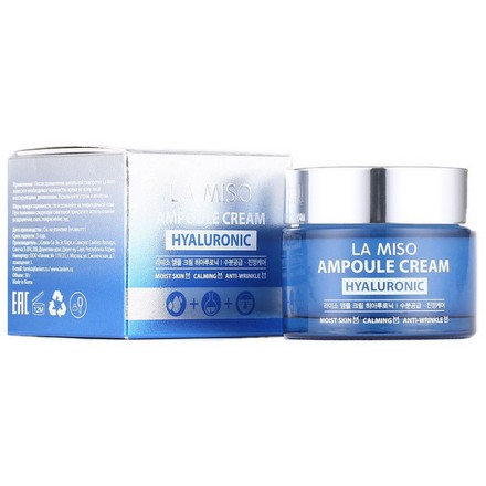 фото Крем для лица la miso hyaluronic acid ampoule cream