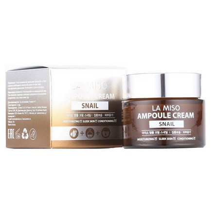 фото Крем для лица la miso snail ampoule cream