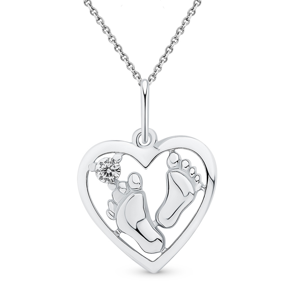 

Подвеска из серебра с фианитом 585Gold 703006314, 703006314