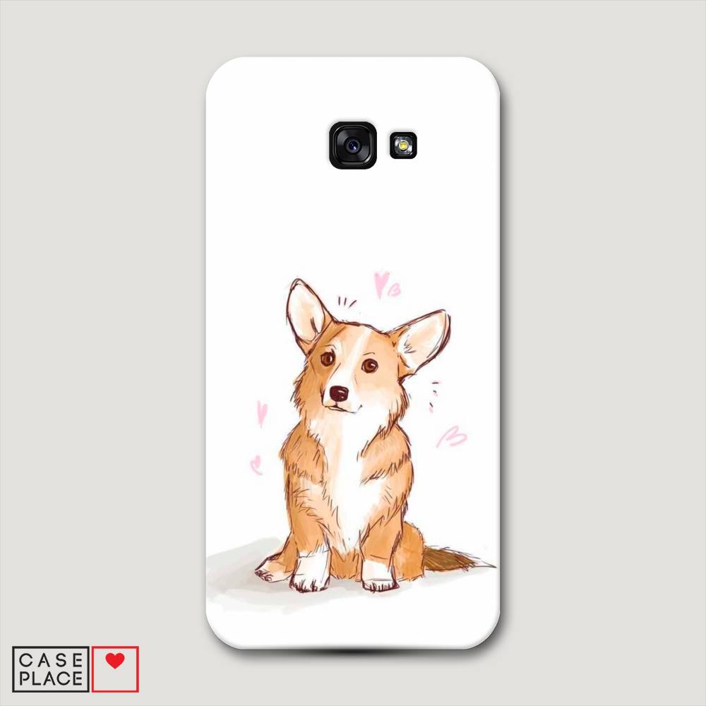

Чехол Awog "Корги любовь" для Samsung Galaxy A7 2017, 20920-1