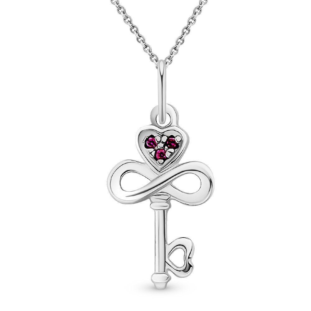 

Подвеска из серебра с фианитом 585Gold 703006325, 703006325