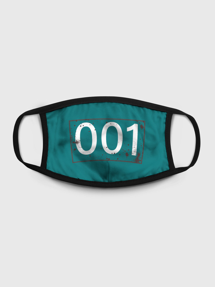 

Многоразовая маска унисекс Burnettie Игра В Кальмара Защитная Маска 001., Разноцветный, Игра В Кальмара Защитная Маска 001.
