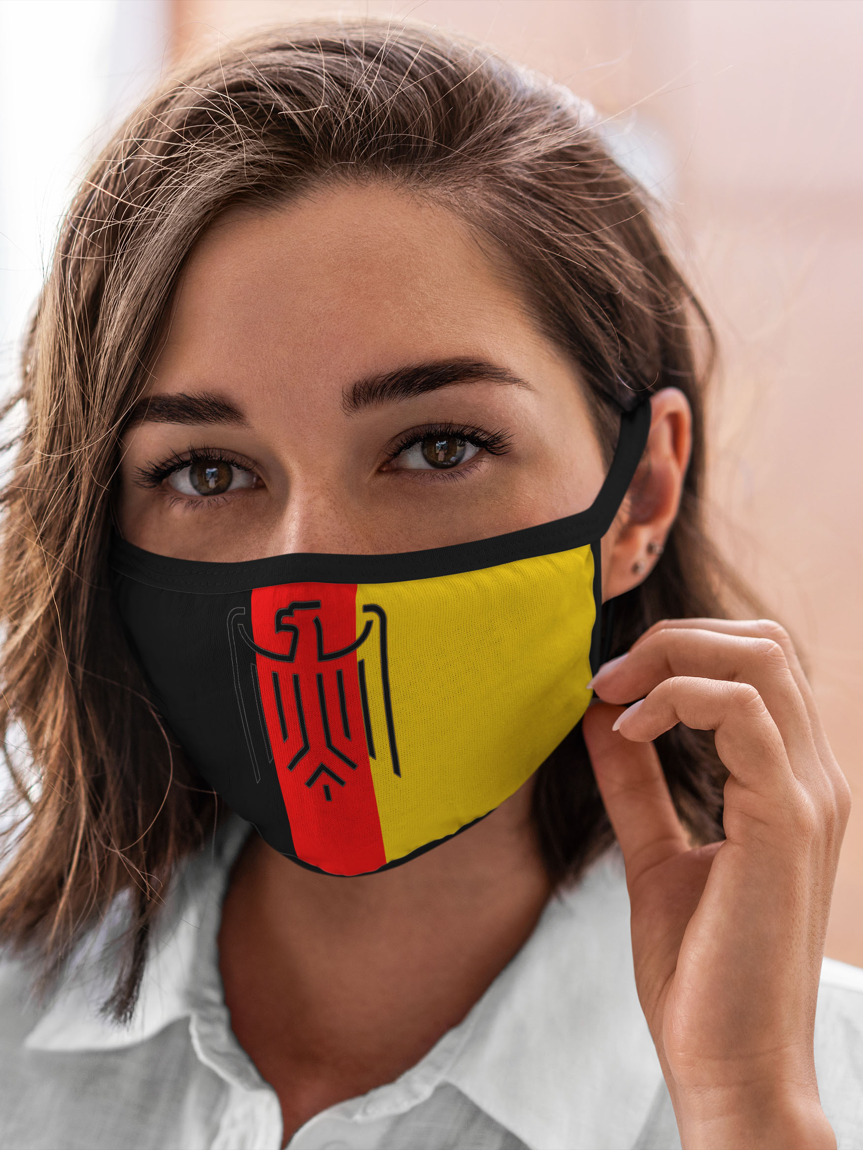 

Многоразовая маска унисекс Burnettie Германия German Eagle, Разноцветный, Германия German Eagle