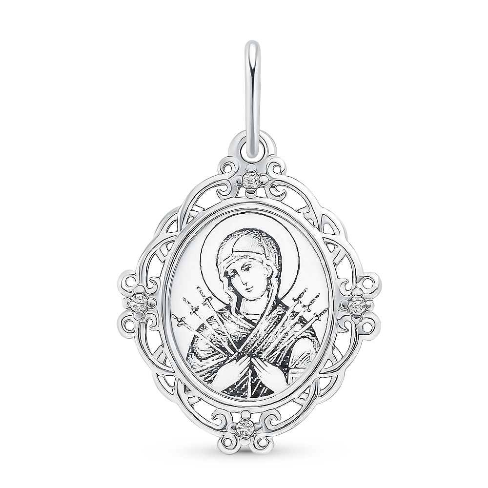 

Подвеска из серебра с фианитом 585Gold 903002524, 903002524