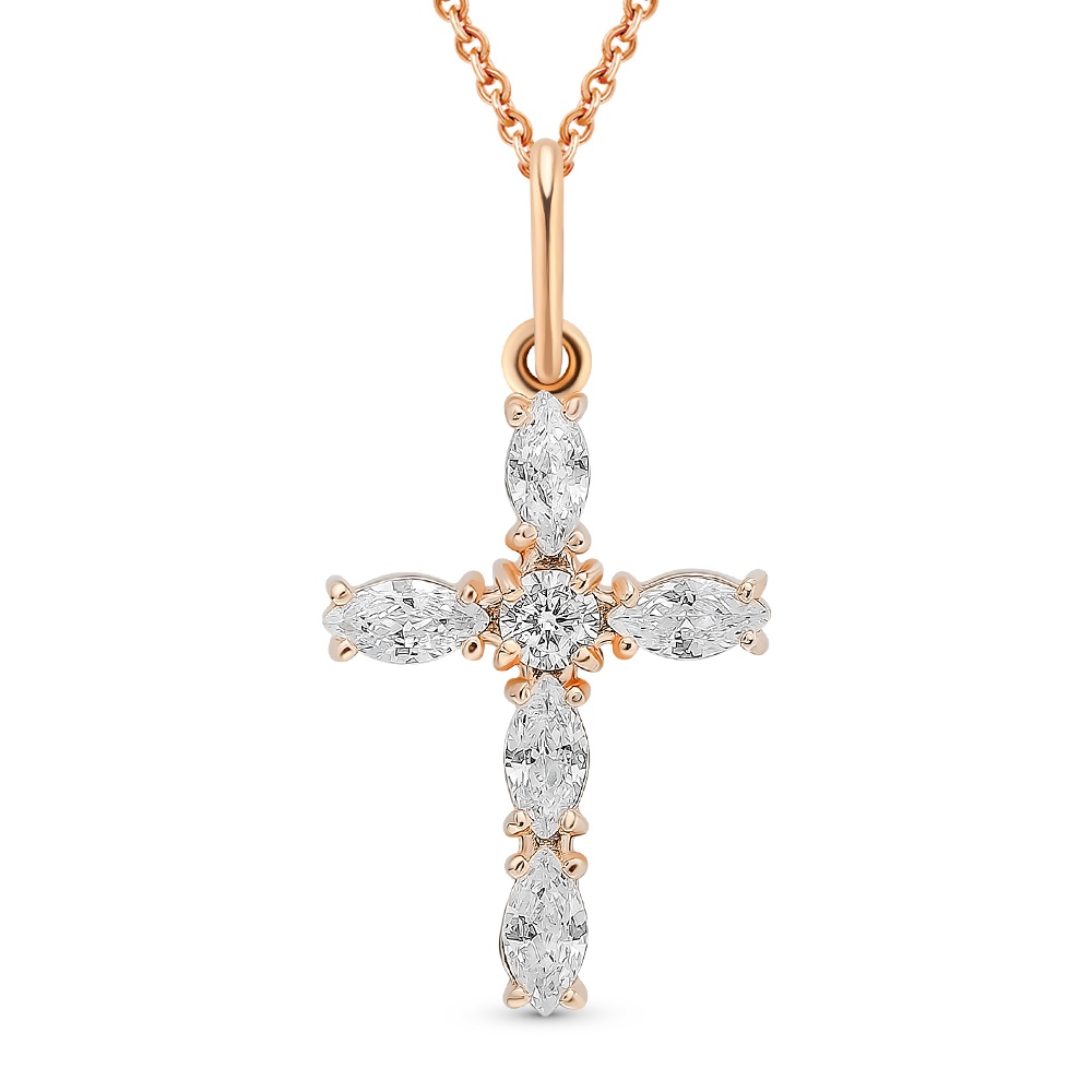 

Подвеска из серебра с фианитом 585Gold 703006355, 703006355