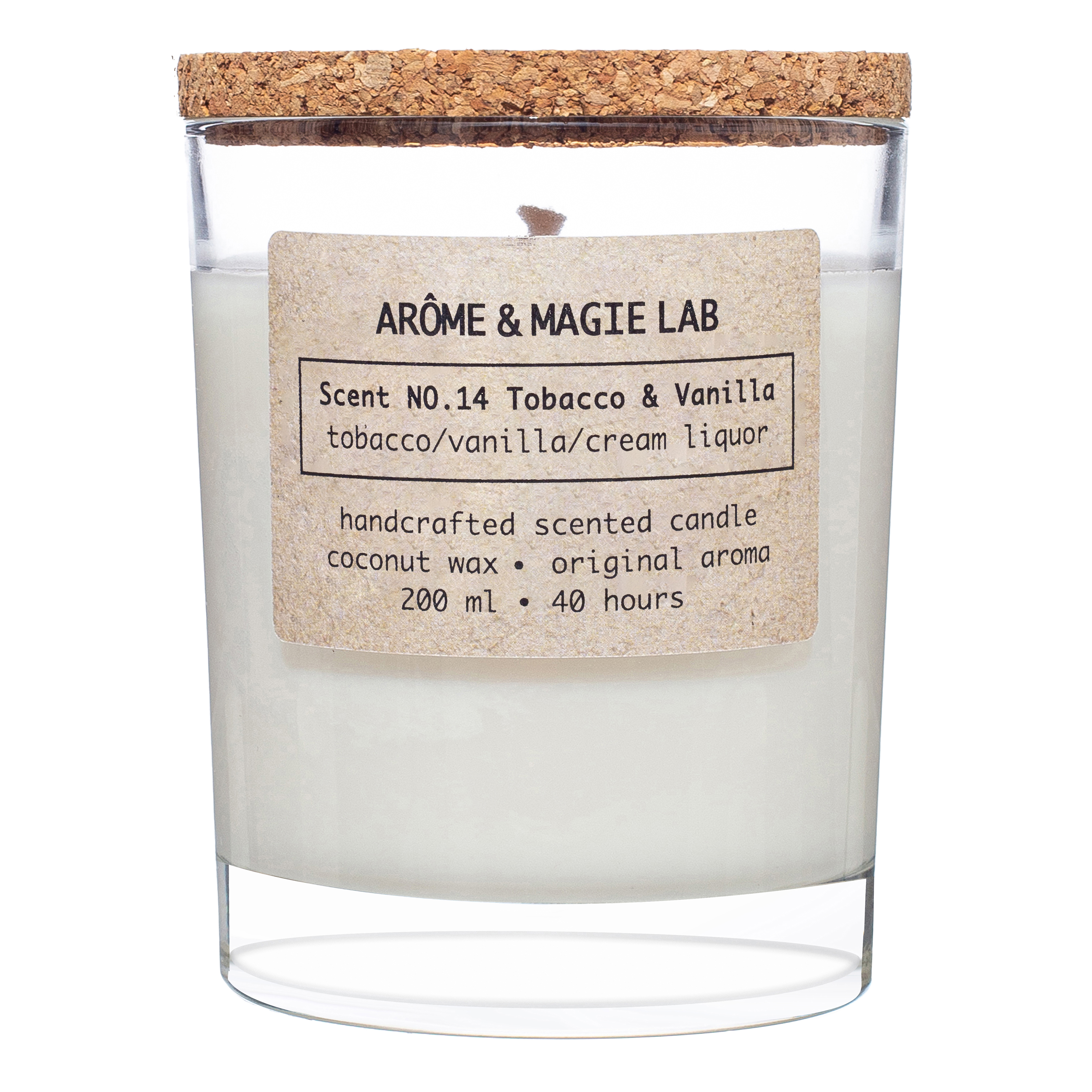 

Свеча ароматическая ARME & MAGIE LAB Scent NO.14 Tobacco & Vanilla, AM2