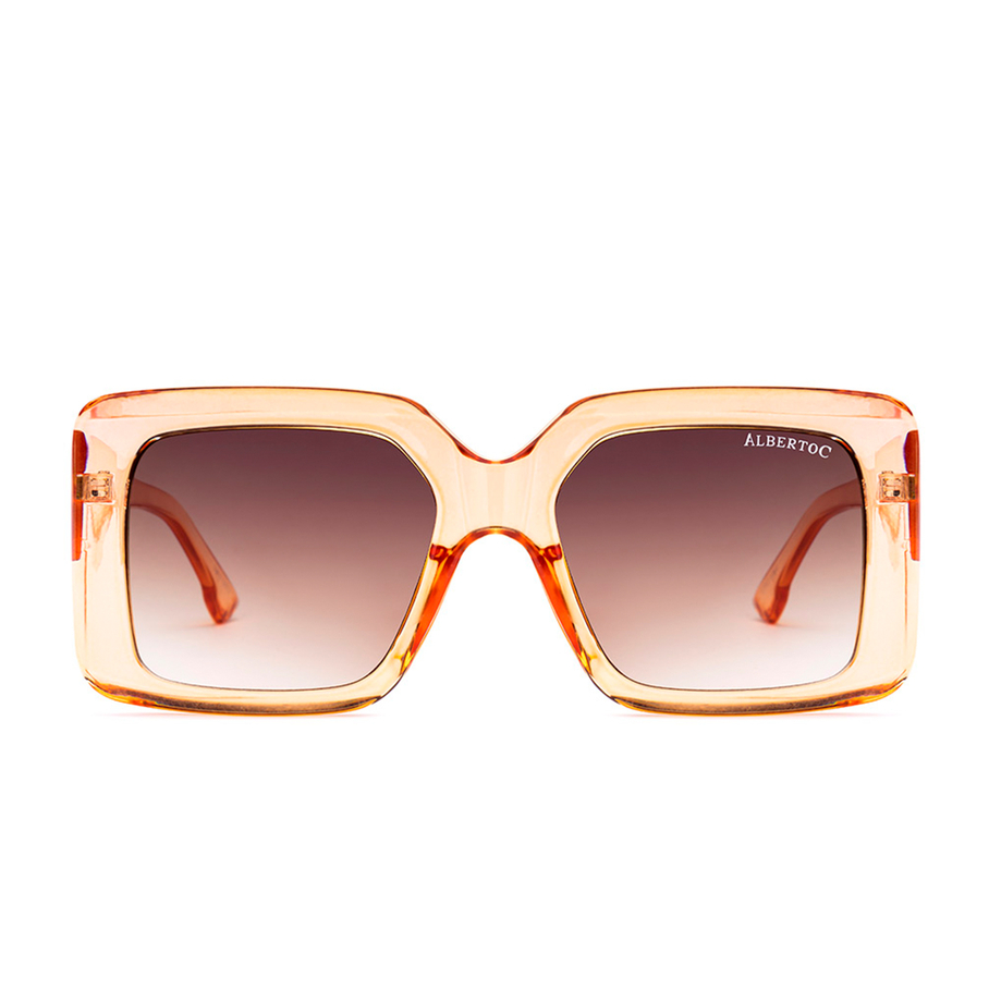 Солнцезащитные очки унисекс Alberto Casiano Jaga Jaga коричневые