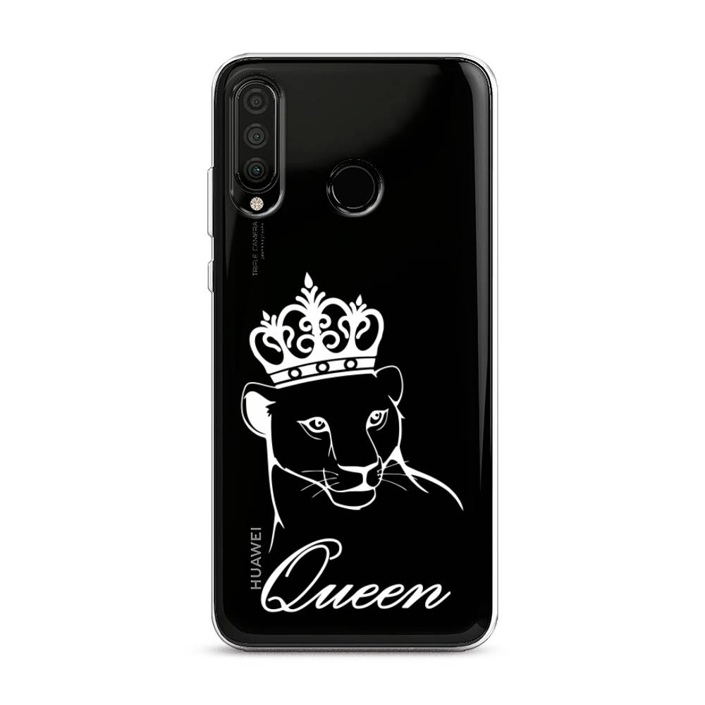 

Чехол Awog на Honor 20 Lite 2020 "Львица королева", Бежевый;прозрачный, 611250-7