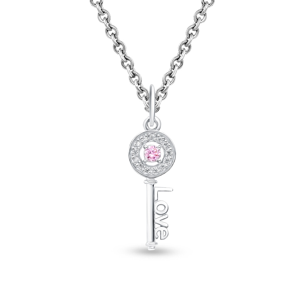 

Подвеска из серебра с фианитом 585Gold 703006393, 703006393