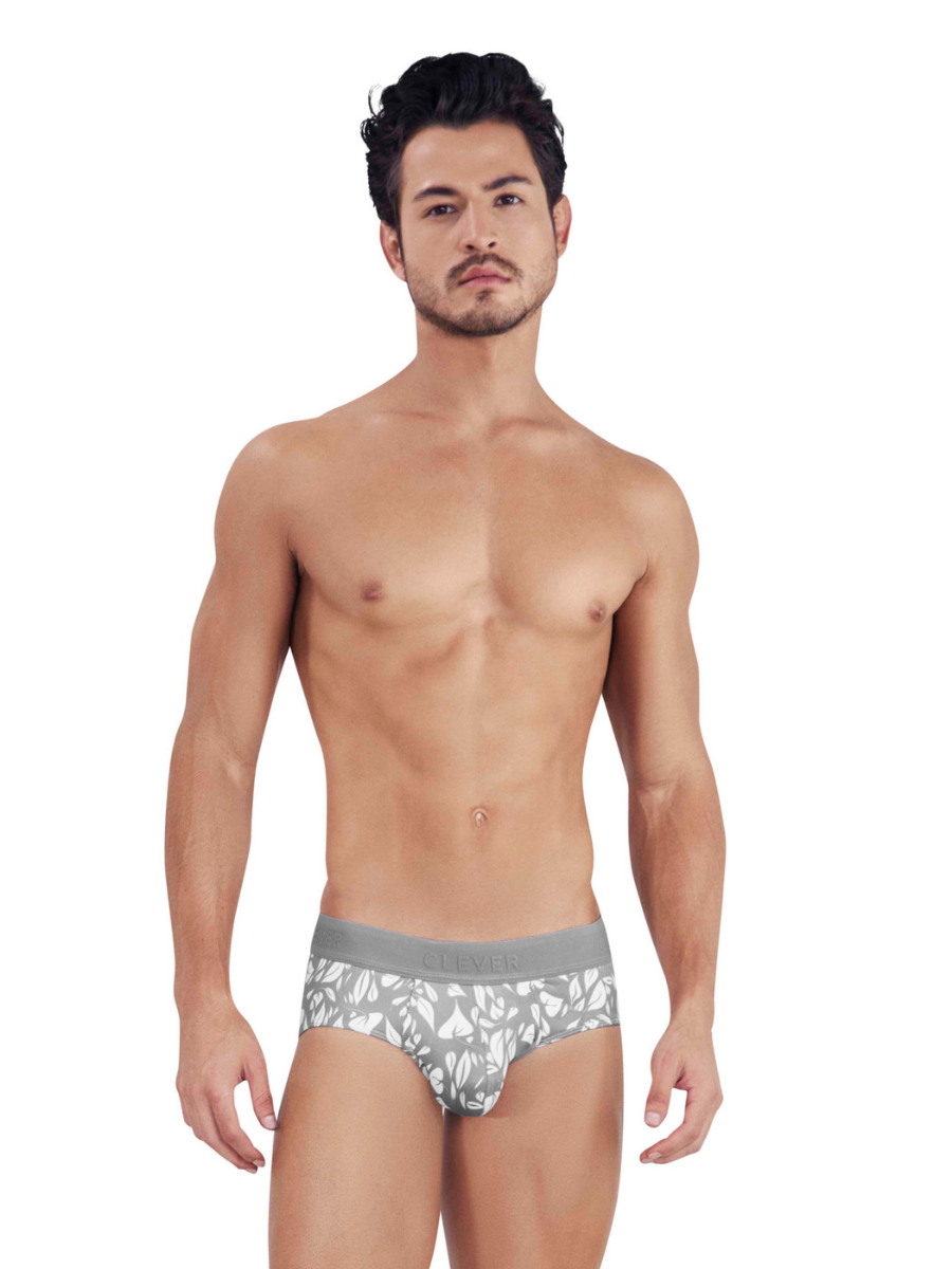 Трусы мужские Clever Masculine Underwear 1457 серые XL