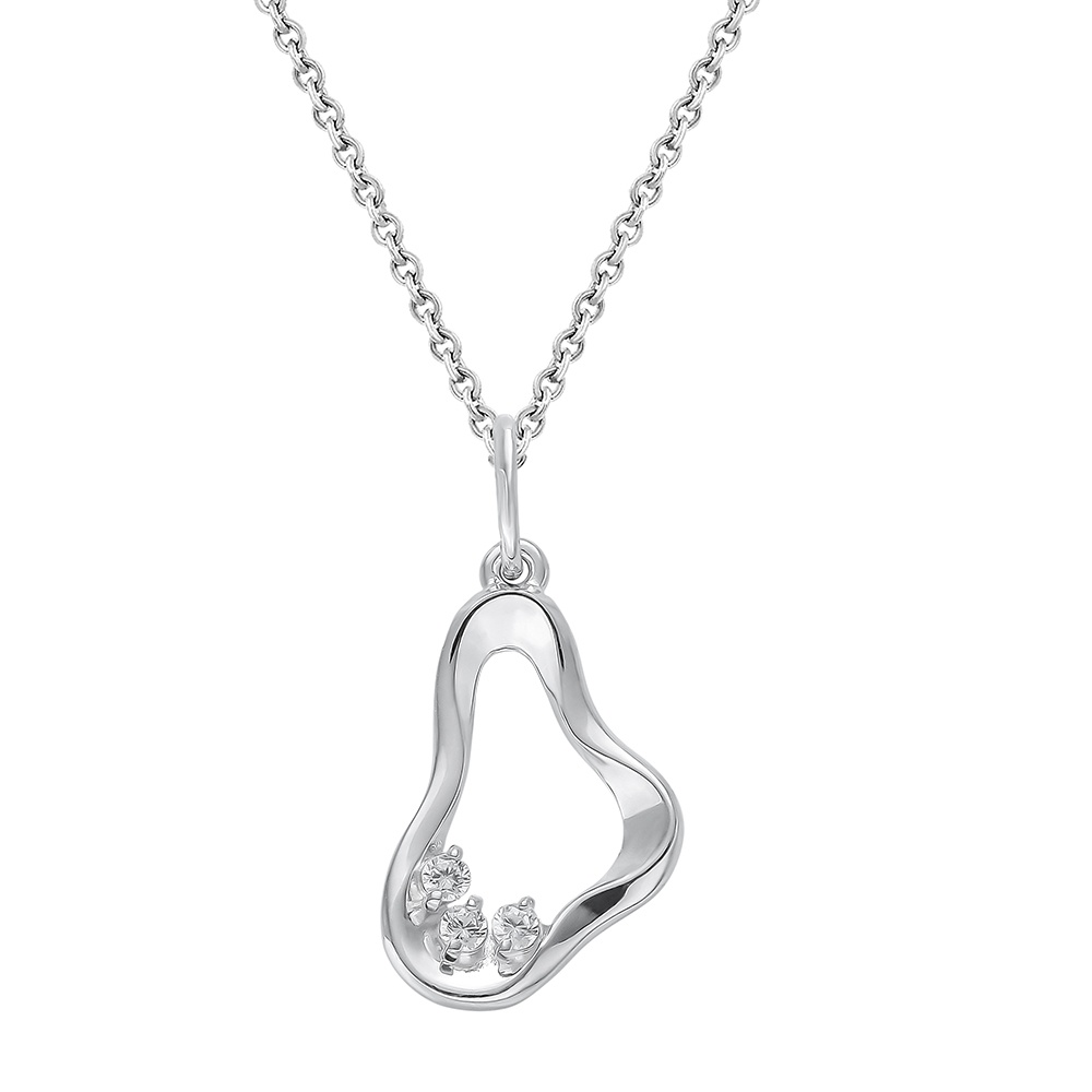 

Подвеска из серебра с фианитом 585Gold 703006439, 703006439