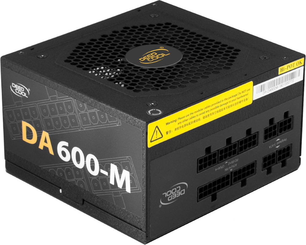 фото Блок питания deepcool da 600-m 600w (dp-bz-da600-mfm)