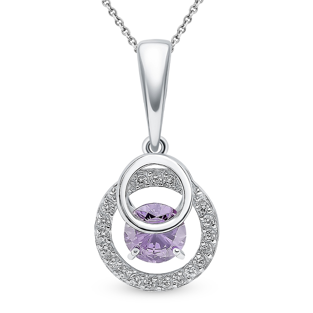 

Подвеска из серебра с фианитом 585Gold 703006464, 703006464