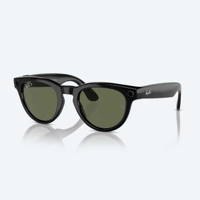 

Экшн камера-очки Ray-Ban WayFarer Black (RW4008), WayFarer