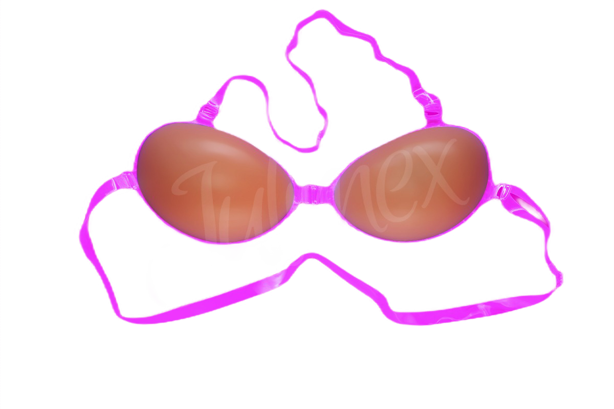 Силиконовый бюстгальтер Julimex с бретельками, C, телесный