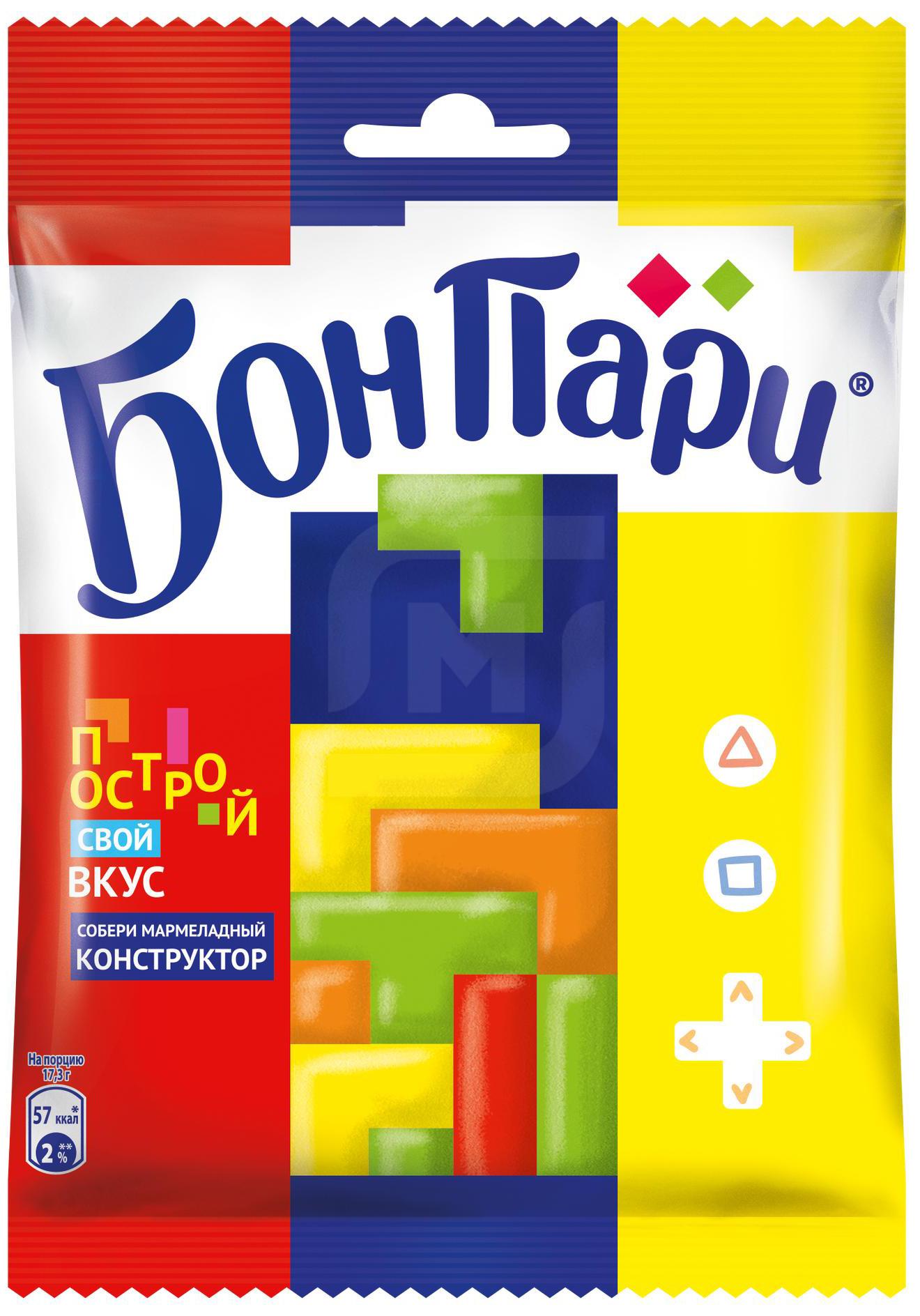

Мармелад Бон Пари Построй свой вкус жевательный фигурный ассорти 65 г