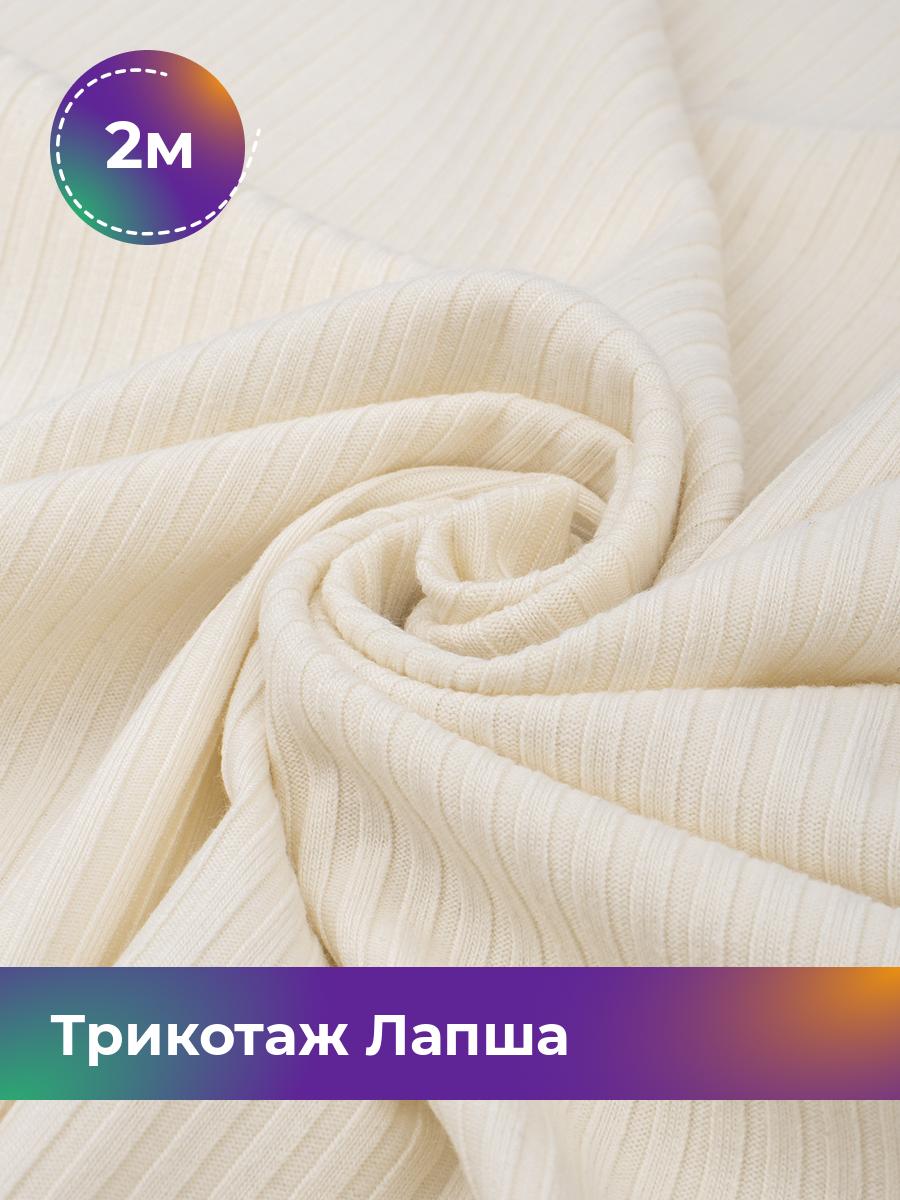 

Ткань Трикотаж Лапша Shilla, отрез 2 м * 150 см белый 2_22289.012, 18109686