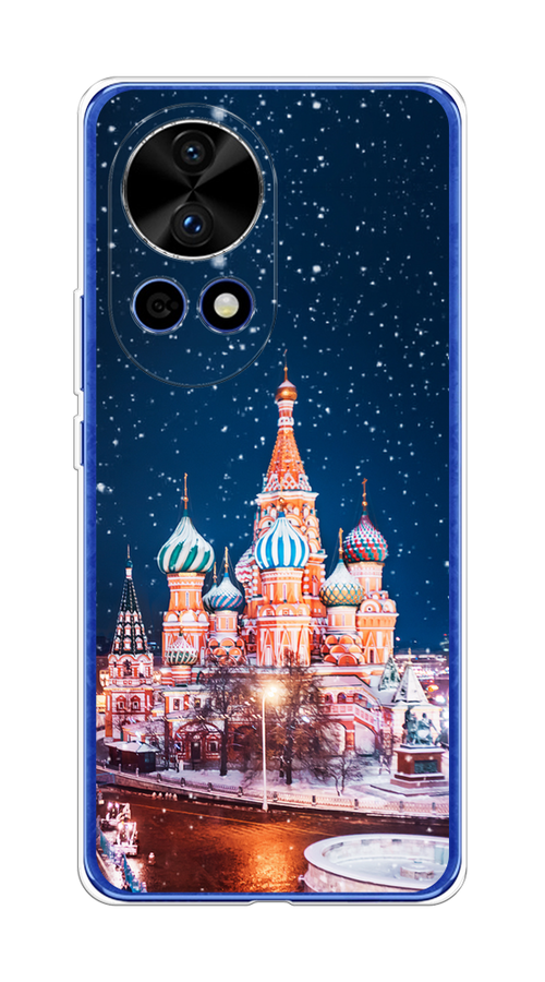 

Чехол на Huawei Nova 12 Pro "Москва 1", Коричневый;синий;белый, 6123150-1