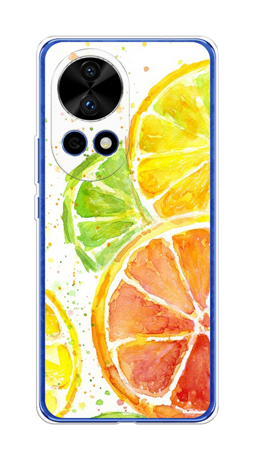 

Чехол на Huawei Nova 12 Pro "Цитрусовые", Белый;желтый;красный;зеленый, 6123150-1