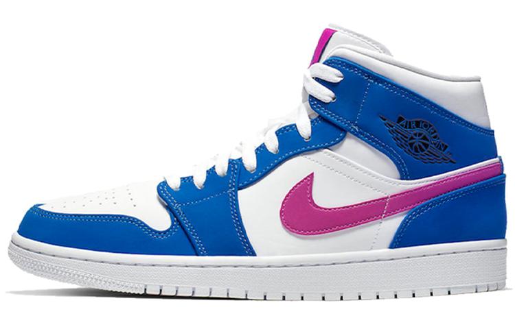 

Кеды унисекс Jordan Air Jordan 1 Mid Color Hyper Royal a синие 43 EU, Синий, Air Jordan 1 Mid Color Hyper Royal a