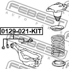 

FEBEST Болт FEBEST 0129-021-KIT