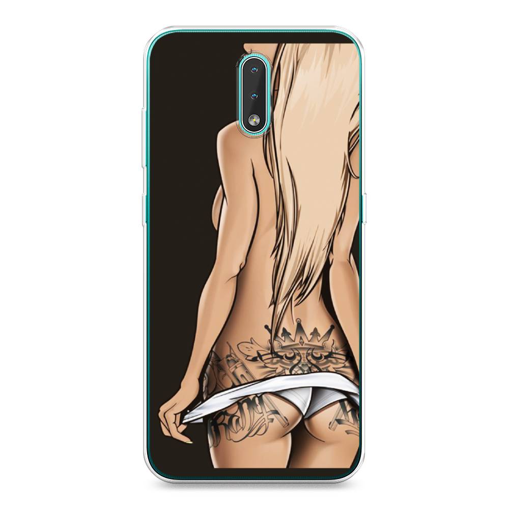 

Чехол на Nokia 2.3 "Обнаженная девушка", 123250-6