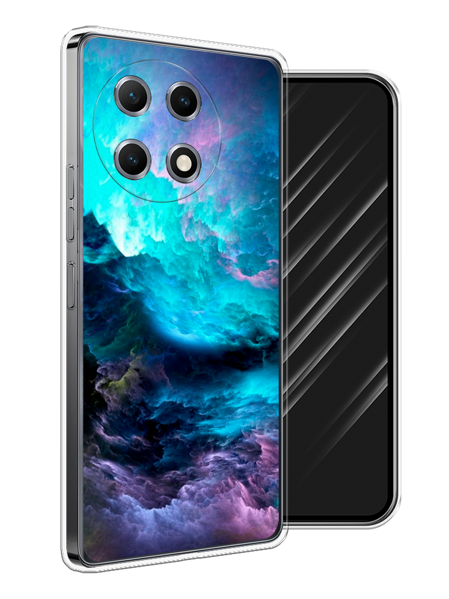 

Чехол Awog на Tecno Camon 30S "Бирюзовое небо", Бирюзовый;фиолетовый;черный, 309650-1