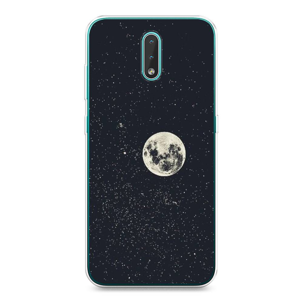 

Чехол на Nokia 2.3 "Полнолуние", Красный, 123250-2