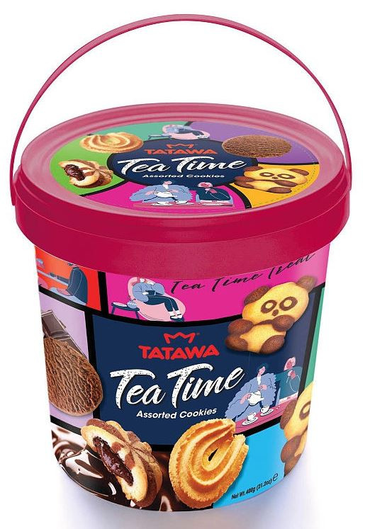 Печенье сдобное Tatawa Tea Time ассорти, 400 г