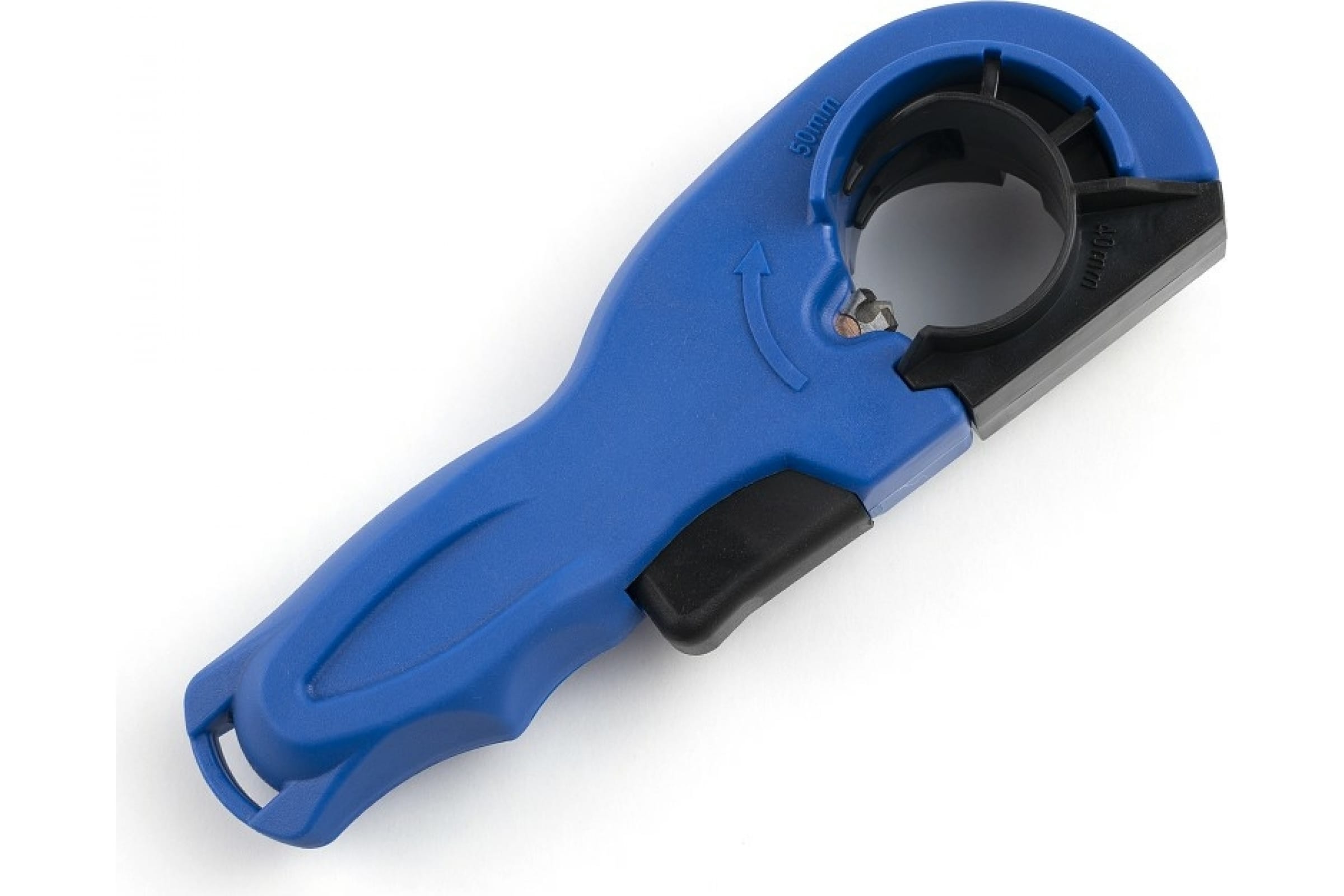 Экспедишин Нож для резки канализационных труб с фаскоснимател,d 40-50мм,Синий ЭС-02202021