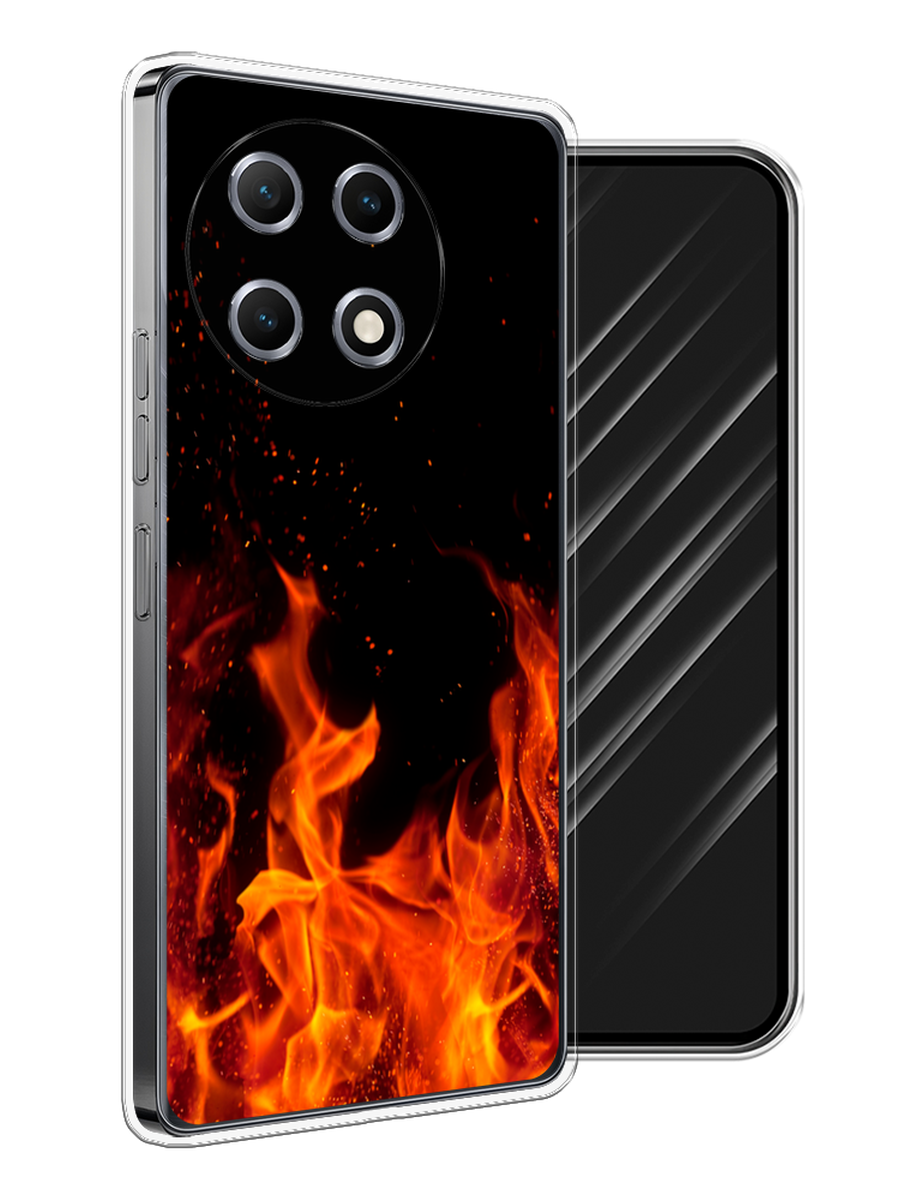 

Чехол Awog на Tecno Camon 30S "Все в огне", Оранжевый;черный, 309650-1
