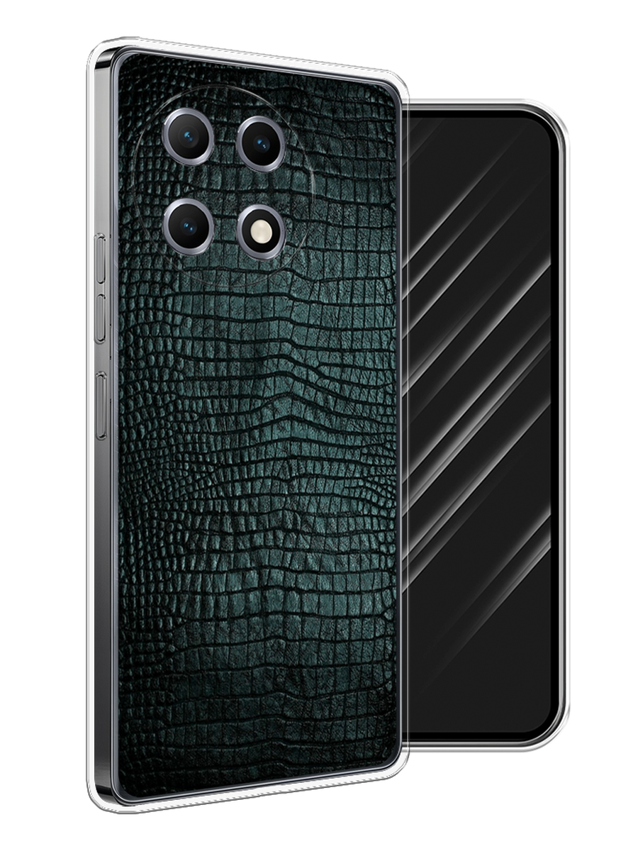 

Чехол Awog на Tecno Camon 30S "Черная змея", Черный;серый;голубой, 309650-1
