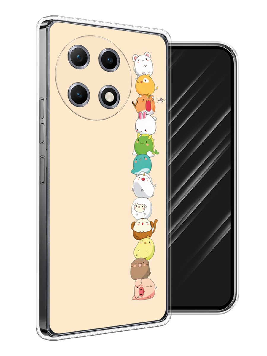 

Чехол Awog на Tecno Camon 30S "Питомцы Чиби", Желтый, 309650-1