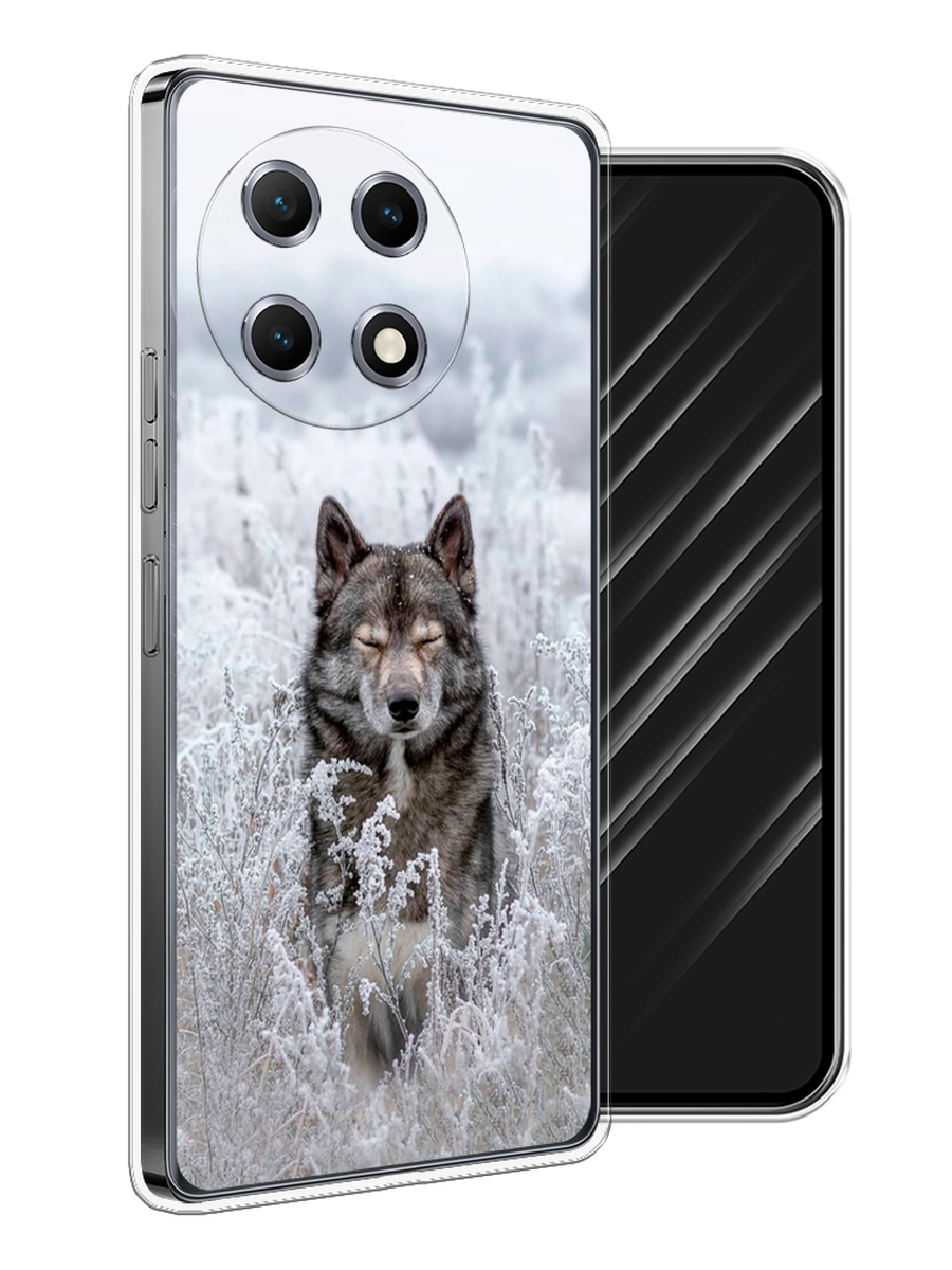 

Чехол Awog на Tecno Camon 30S "Волк в поле", Белый;черный, 309650-1