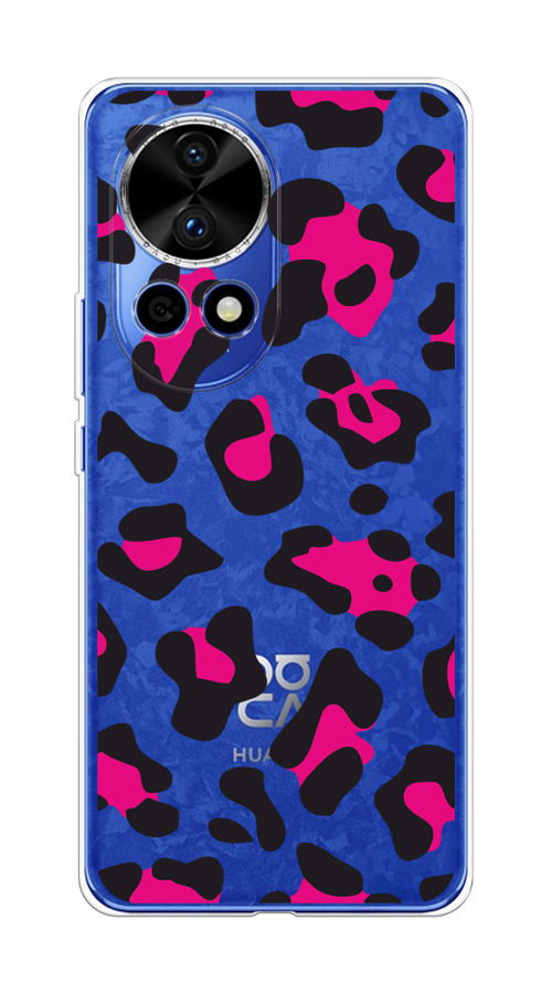 

Чехол на Huawei Nova 12 Pro "Pink cow spots", Черный;розовый, 6123150-1