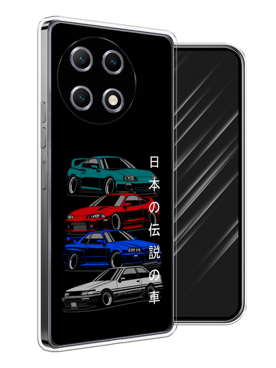 

Чехол Awog на Tecno Camon 30S "JDM Legend cars", Зеленый;красный;синий, 309650-1