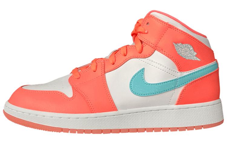 

Кеды унисекс Jordan Air Jordan 1 Mid Crimson Pulse оранжевые 38 EU, Оранжевый, Air Jordan 1 Mid Crimson Pulse