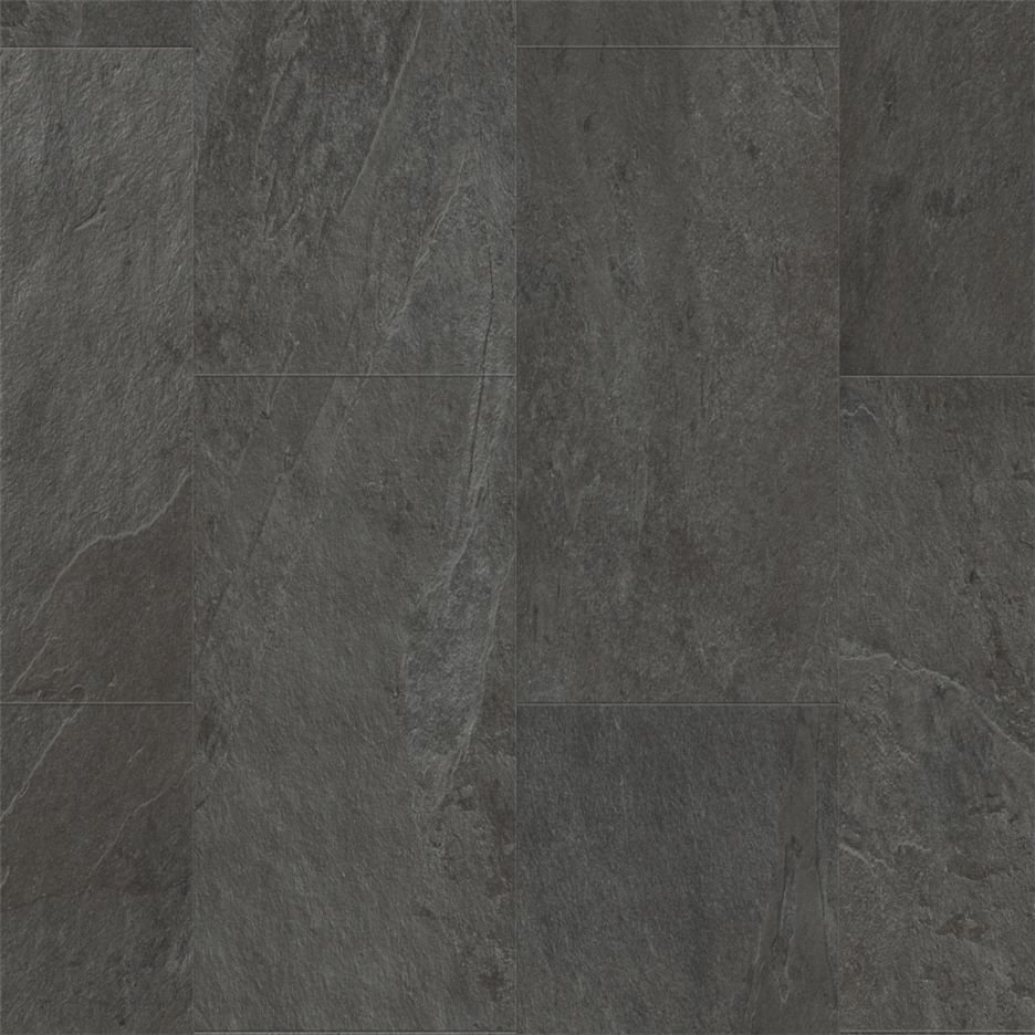 фото Плитка quick-step ambient click plus 40035 black slate 1300x320x4.5 2.08 м2