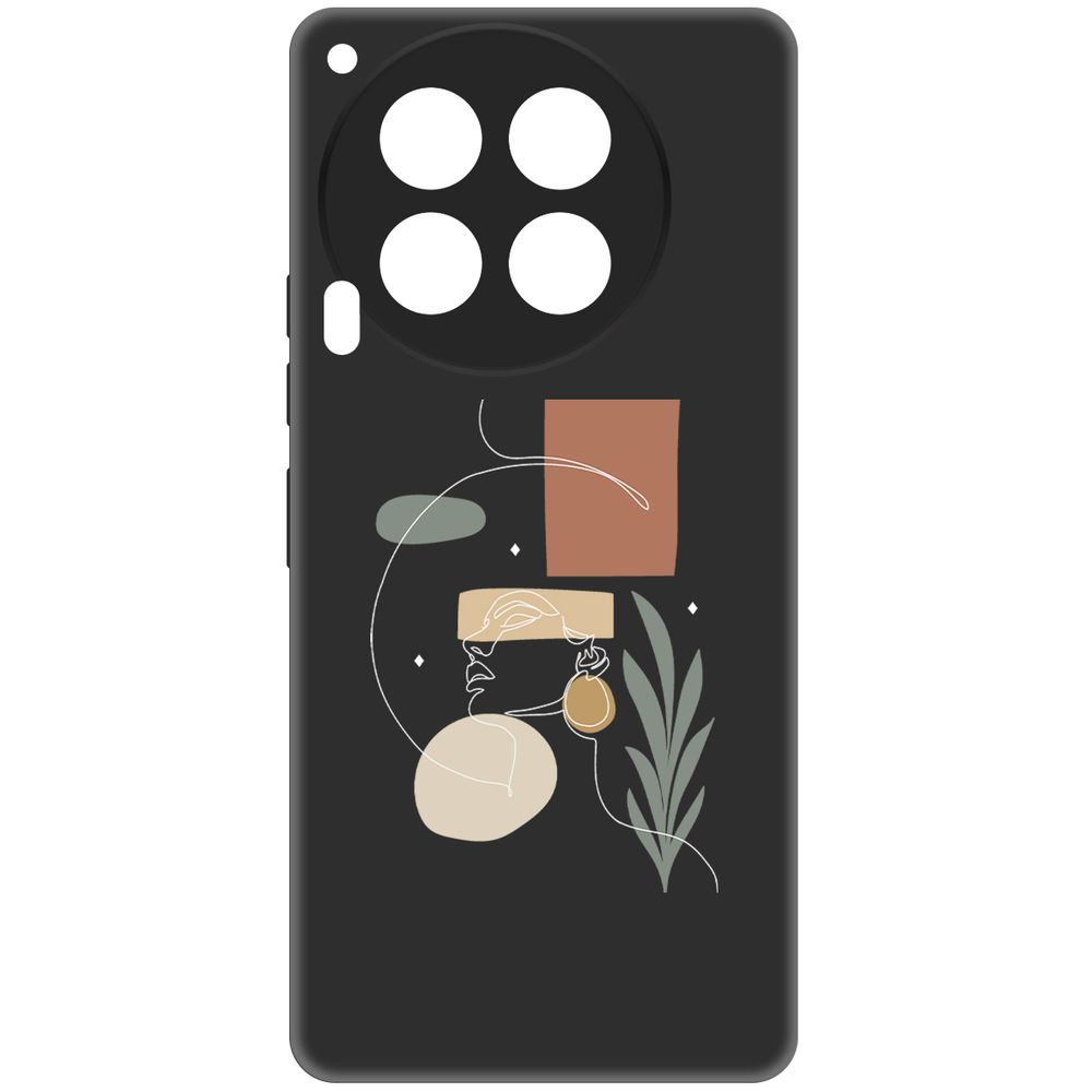 

Чехол-накладка Krutoff Soft Case Элегантность для TECNO Camon 30 5G черный