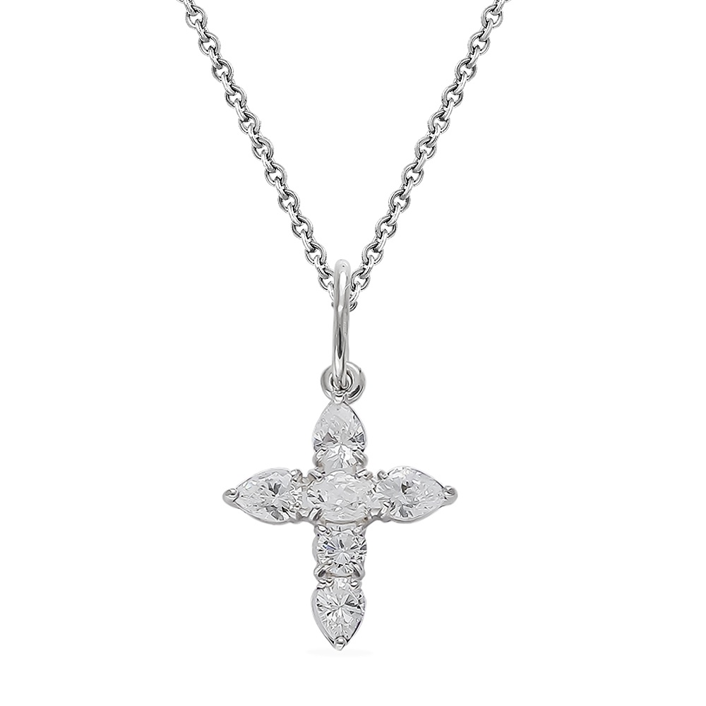 

Подвеска из серебра с фианитом 585Gold 703006475, 703006475