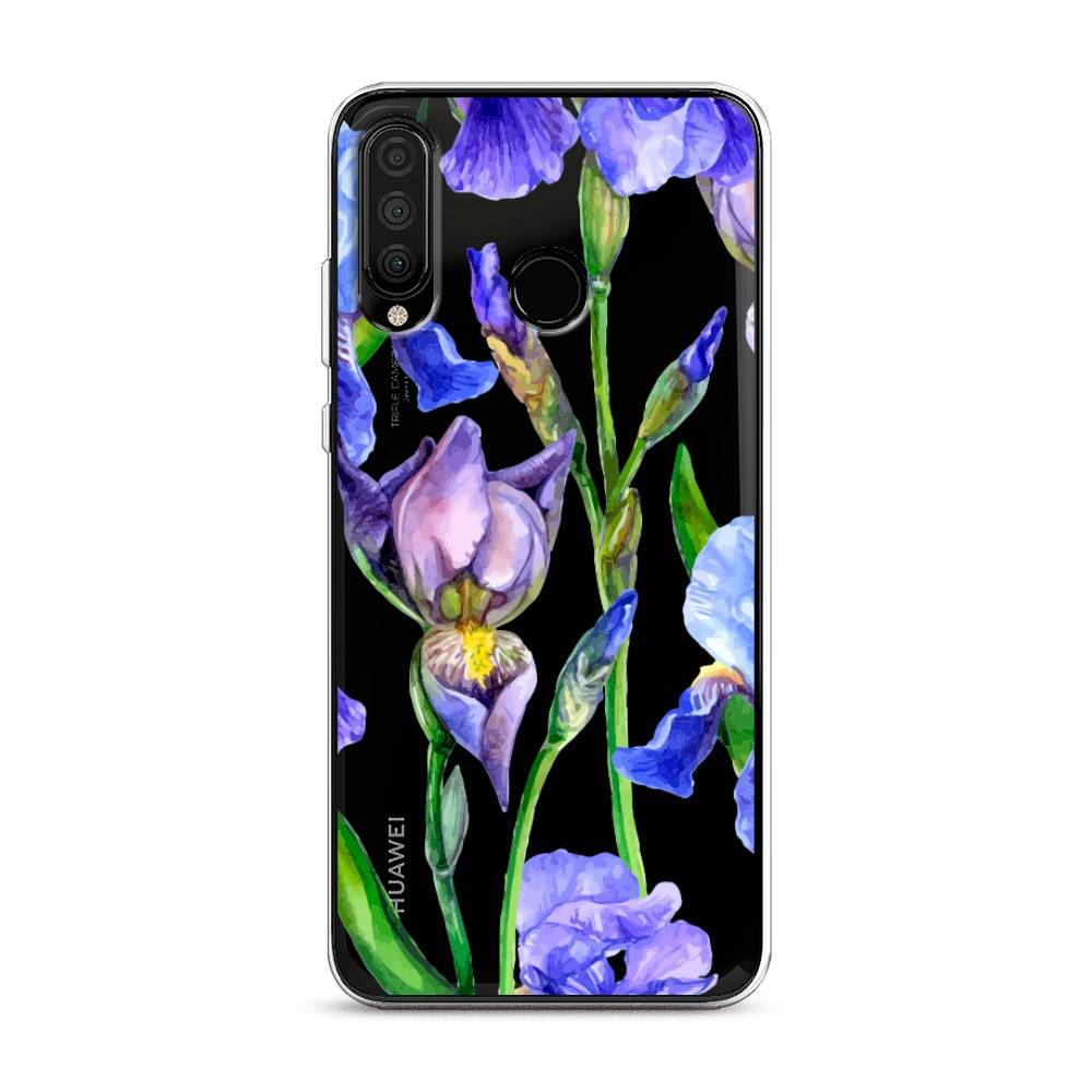 

Чехол Awog на Honor 20 Lite 2020 "Синие ирисы", Фиолетовый;голубой;зеленый, 611250-8