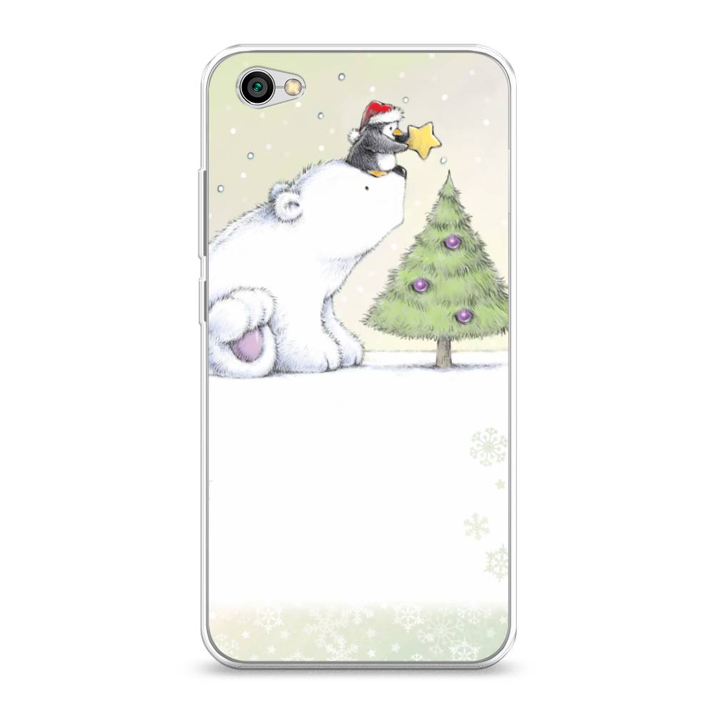 

Чехол на Xiaomi Redmi Note 5A "Украшение елки", Белый;бежевый, 32250-5