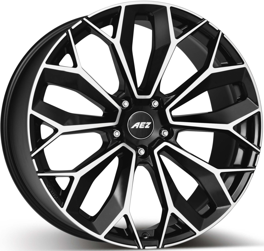 

Колесный диск литой AEZ Leipzig dark 10,5x22 5*120 ET35 d74,1 ЧерныйALE, Черный