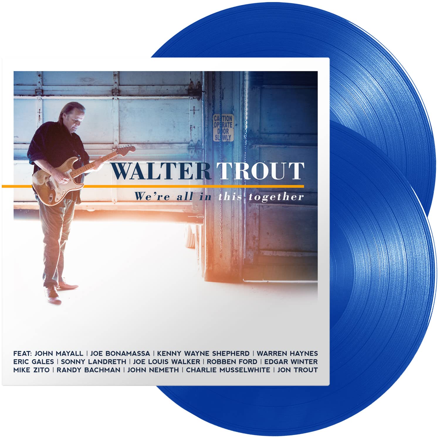 Walter Trout Were All In This Together (Blue) (2Винил)