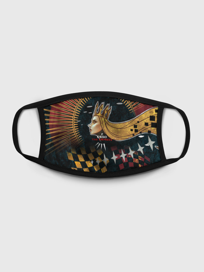 

Многоразовая маска унисекс Burnettie Cs Go The Empress Style Императрица, Разноцветный, Cs Go The Empress Style Императрица