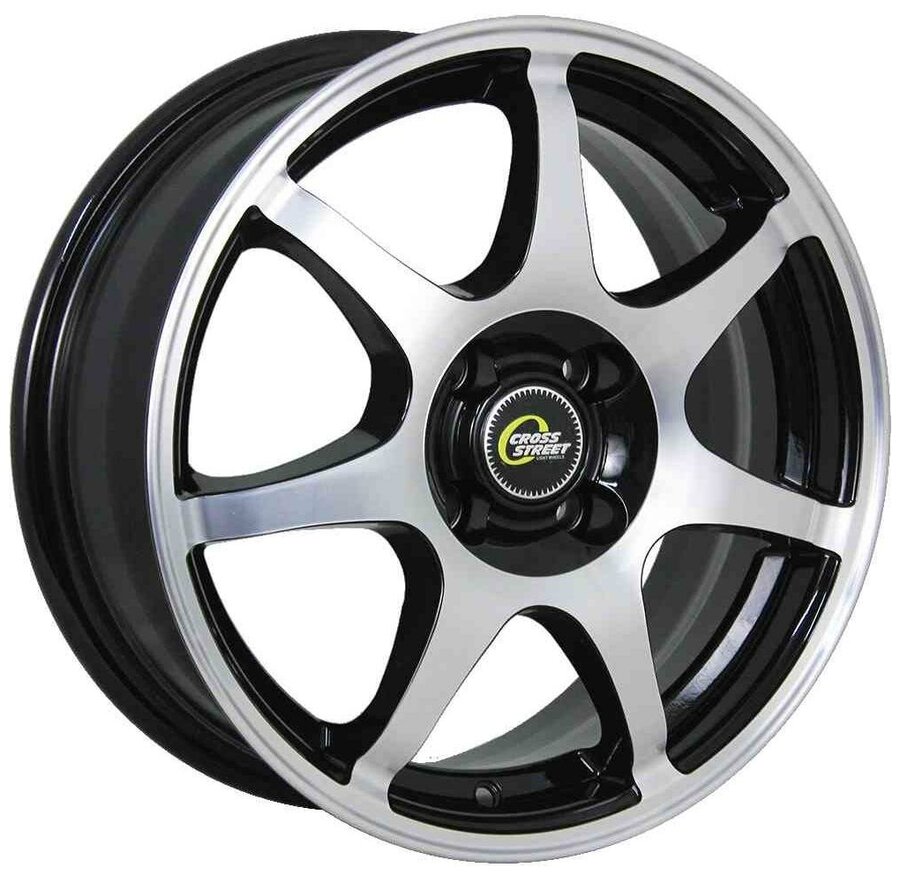 

Колесный диск литой CROSS STREET CR-15 6,0x15 5*114,3 ET38 d67,1 Черный